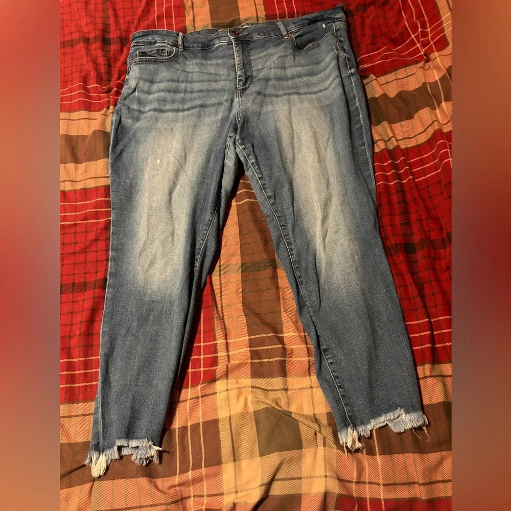 LOFT plus Womens high waist skinny jeans size 20